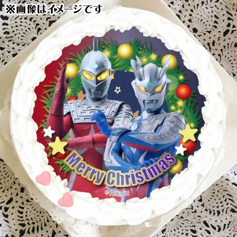 Xmasプリケーキ2024（ウルトラセブン＆ウルトラマンゼロ）【特典缶バッジ付き】[ウルトラマンシリーズ]
