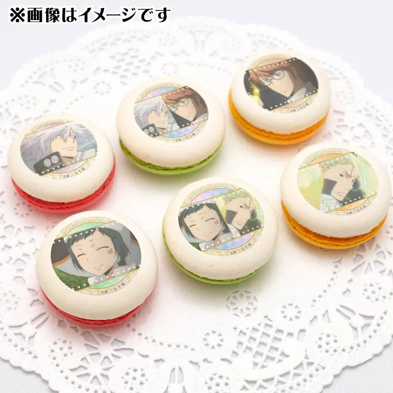 プリマカロン6個セット（白蘭＆入江正一＆ユニ＆γ（第2弾））【特典缶バッジ付き】[家庭教師ヒットマンREBORN!]