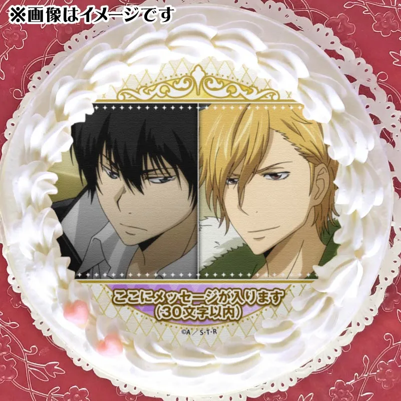 【メッセージ入り】プリケーキ（雲雀恭弥＆ディーノ）【特典缶バッジ付き】[家庭教師ヒットマンREBORN!]