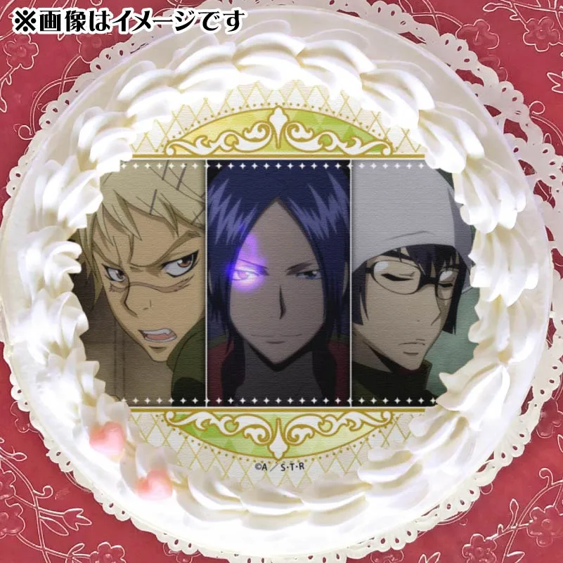 プリケーキ（六道骸＆柿本千種＆城島犬）【特典缶バッジ付き】[家庭教師ヒットマンREBORN!]