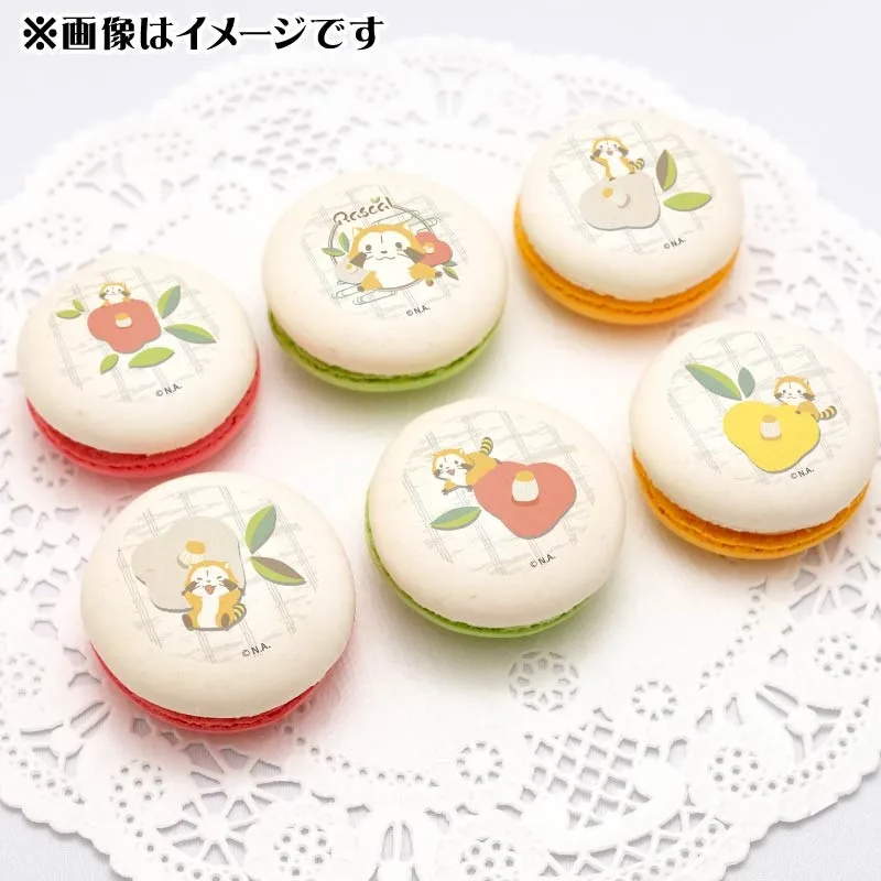 プリマカロン6個セット（和柄デザイン）【特典缶バッジ付き】[ラスカル]