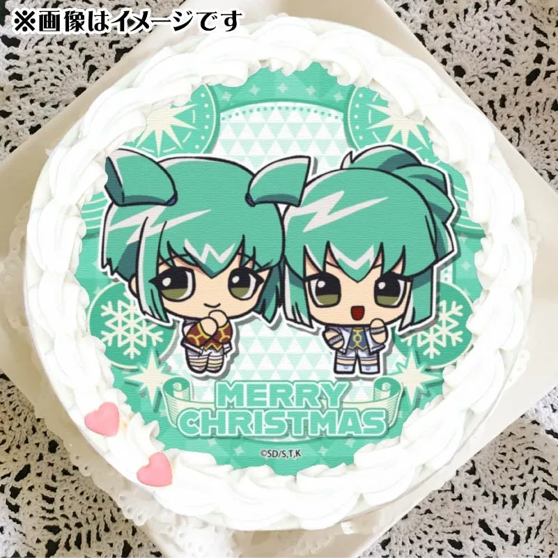 Xmasプリケーキ2024（龍亞＆龍可）【特典缶バッジ付き】[遊☆戯☆王5D's]