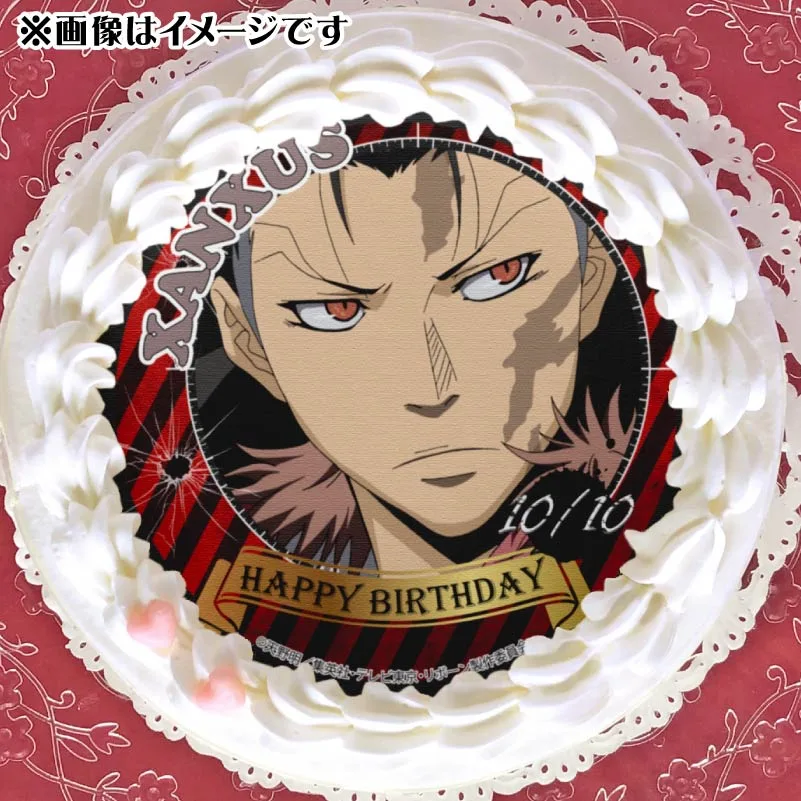 バースデープリケーキ2024（XANXUS（2019再販））【特典缶バッジ付き】[家庭教師ヒットマンREBORN!]