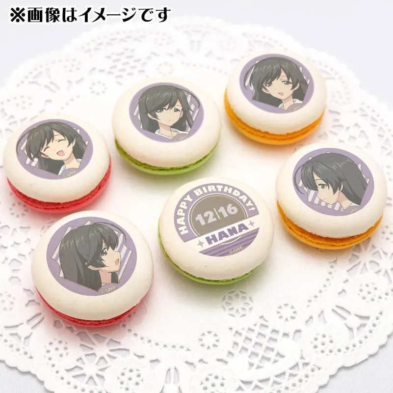 バースデープリマカロン6個セット2024（五十鈴 華）【特典缶バッジ付き】[ガールズ＆パンツァー]