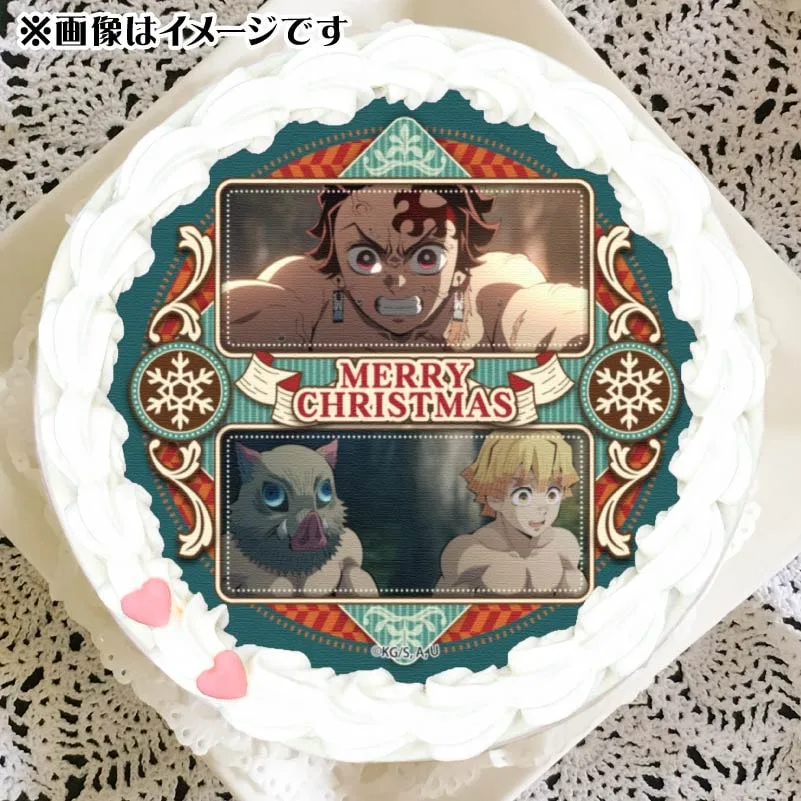 Xmasプリケーキ2024（竈門炭治郎＆我妻善逸＆嘴平伊之助）【特典無し】[鬼滅の刃]