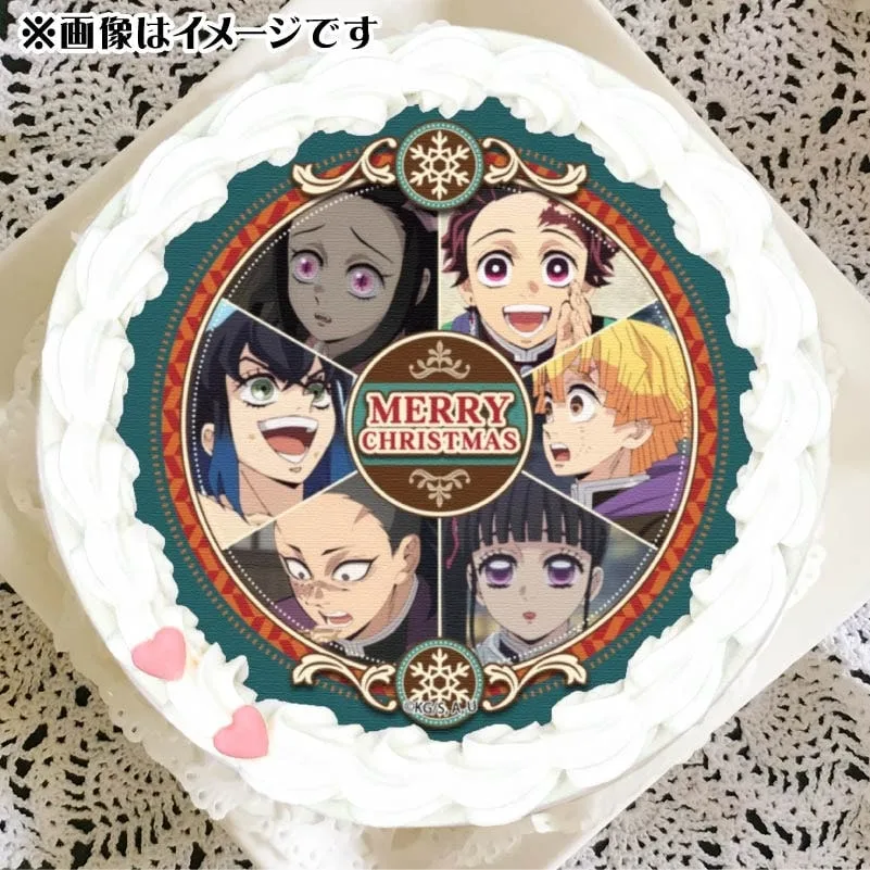Xmasプリケーキ2024（竈門炭治郎＆竈門禰󠄀豆子＆我妻善逸＆嘴平伊之助＆栗花落カナヲ＆不死川玄弥）【特典無し】[鬼滅の刃]
