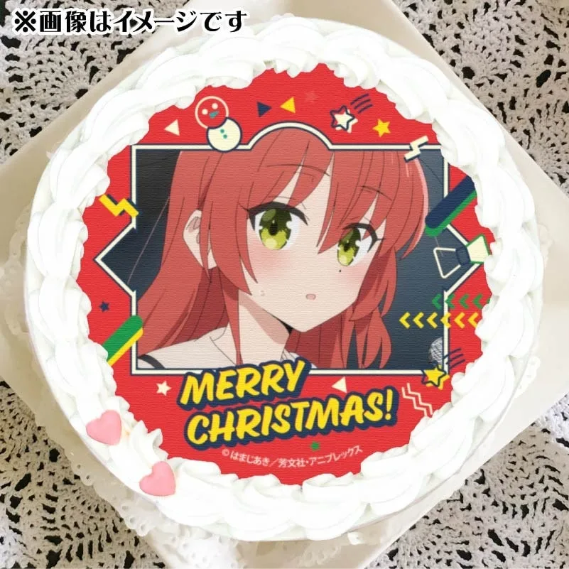 Xmasプリケーキ2024（喜多郁代）【特典缶バッジ付き】アニメ「ぼっち・ざ・ろっく！」