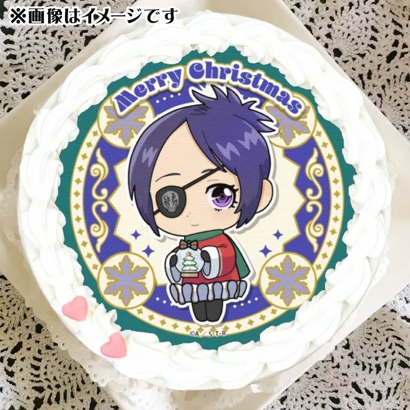 Xmasプリケーキ2024（クローム髑髏（描きおこし））【特典缶バッジ付き】[家庭教師ヒットマンREBORN!]