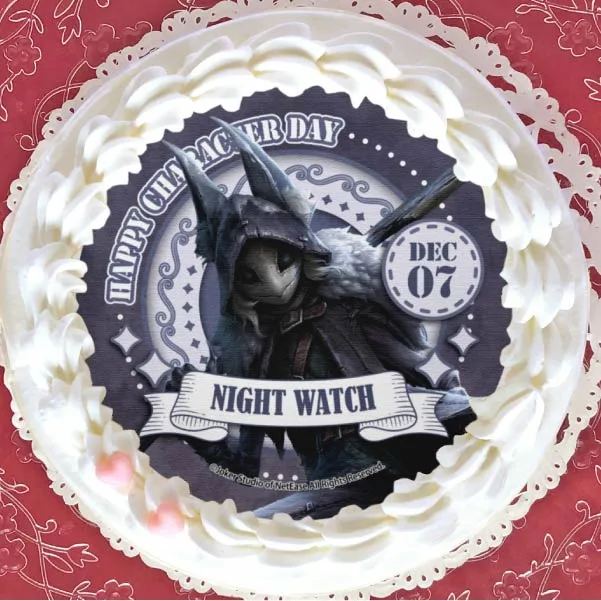 記念日プリケーキ2024（夜の番人）【特典缶バッジ付き】[Identity V 第五人格]
