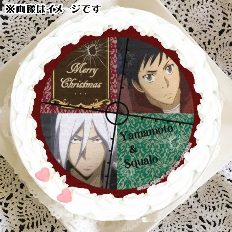Xmasプリケーキ2024（山本＆スクアーロ（2019再販））【特典缶バッジ付き】[家庭教師ヒットマンREBORN!]