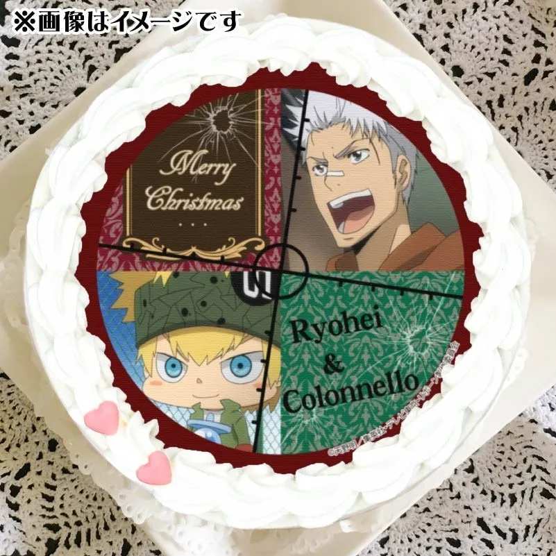 Xmasプリケーキ2024（了平＆コロネロ（2019再販））【特典缶バッジ付き】[家庭教師ヒットマンREBORN!]