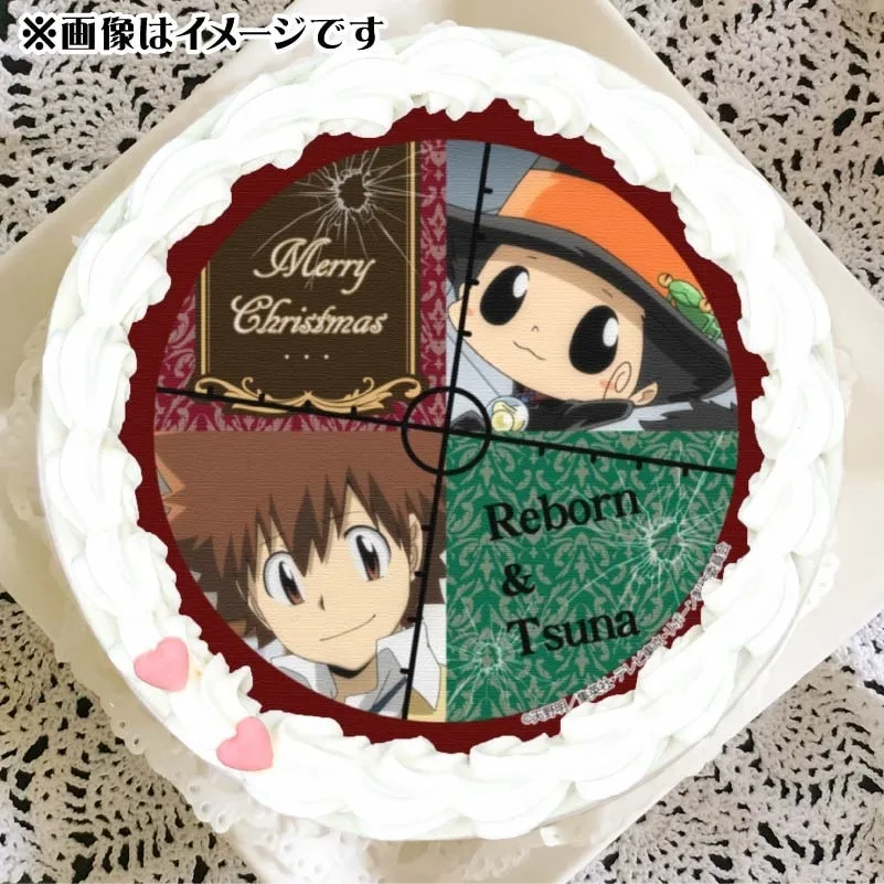 Xmasプリケーキ2024（リボーン＆ツナ（2019再販））【特典缶バッジ付き】[家庭教師ヒットマンREBORN!]