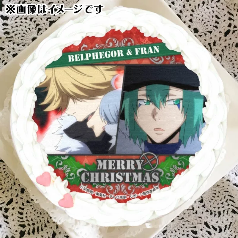 Xmasプリケーキ2024（ベルフェゴール＆フラン（2021再販））【特典缶バッジ付き】[家庭教師ヒットマンREBORN!]