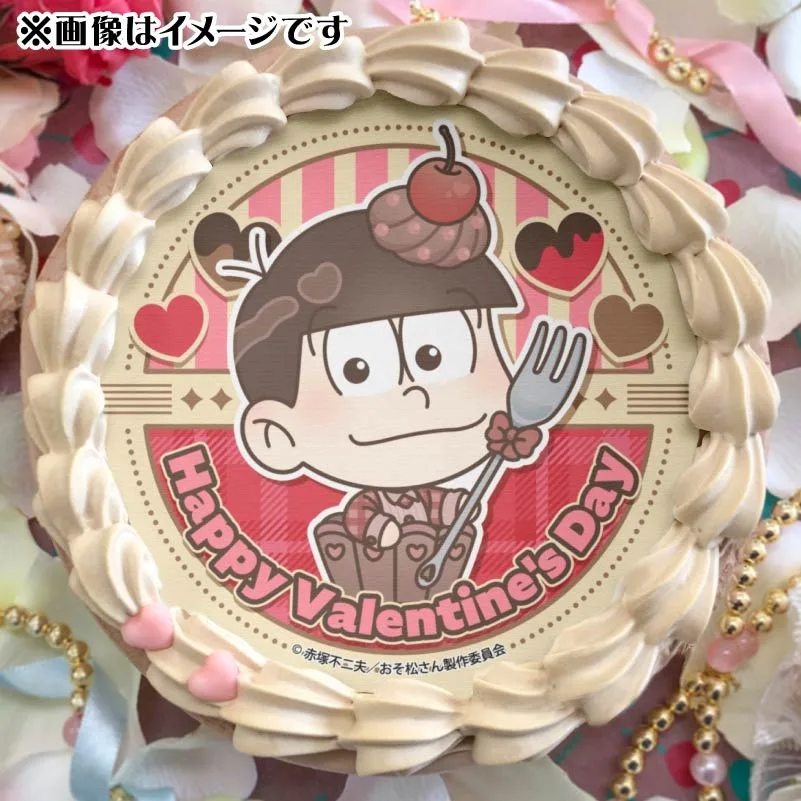 バレンタインプリケーキ2025（おそ松）【特典缶バッジ付き】[おそ松さん]