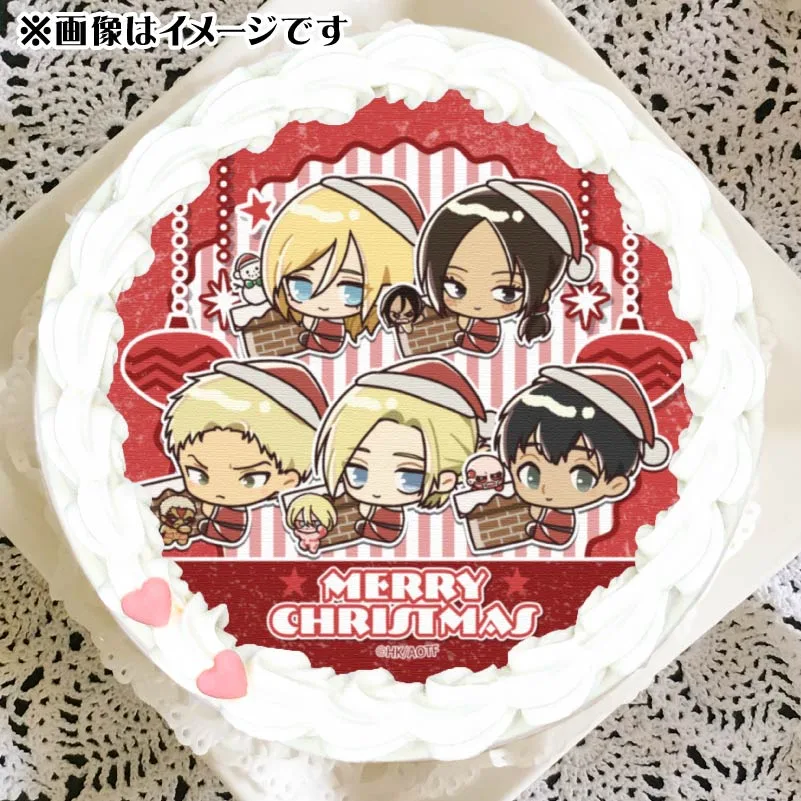 Xmasプリケーキ2024（ライナー・ブラウン＆ベルトルト・フーバー＆アニ・レオンハート＆ヒストリア・レイス＆ユミル）【特典缶バッジ付き】[進撃の巨人]