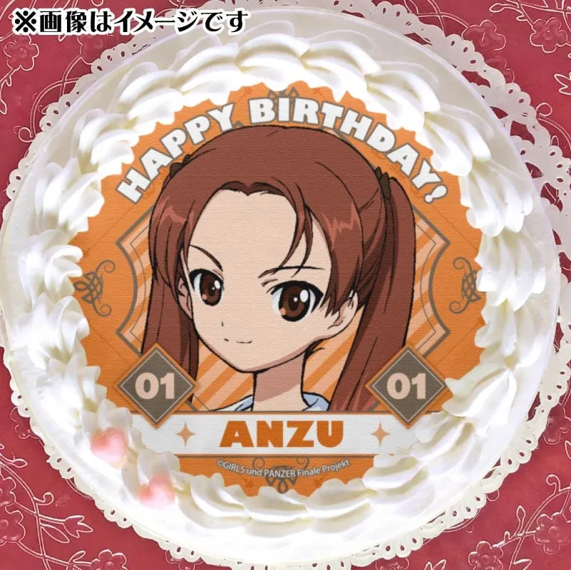 バースデープリケーキ2025（角谷杏）【特典缶バッジ付き】[ガールズ＆パンツァー]