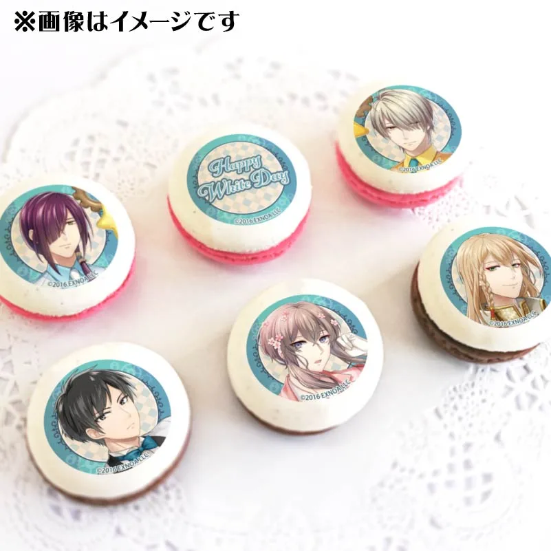 ホワイトデープリマカロン6個セット2025（横光利一&川端康成&徳田秋声&泉鏡花&尾崎紅葉）【特典ポストカード付き】[文豪とアルケミスト]