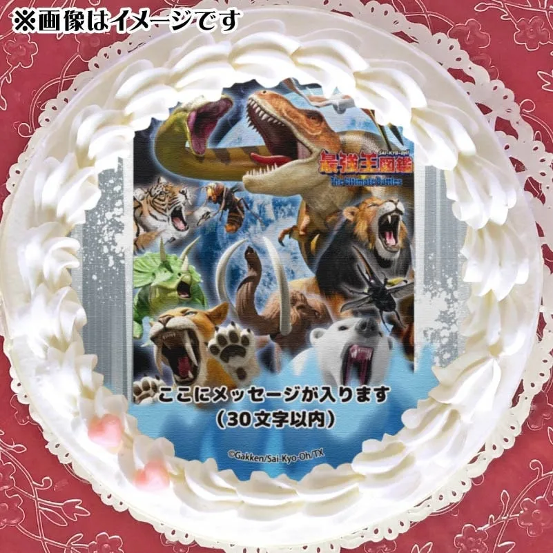 【メッセージ入り】プリケーキ（集合）【特典缶バッジ付き】[最強王図鑑]