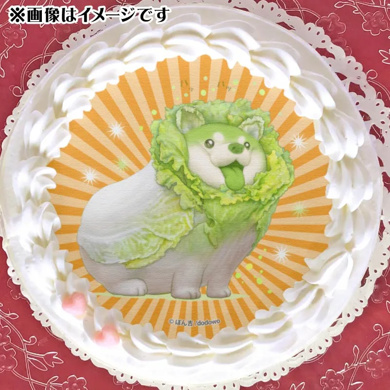 プリケーキ（ハクサイヌ）【特典缶バッジ付き】[おやさい妖精さん]