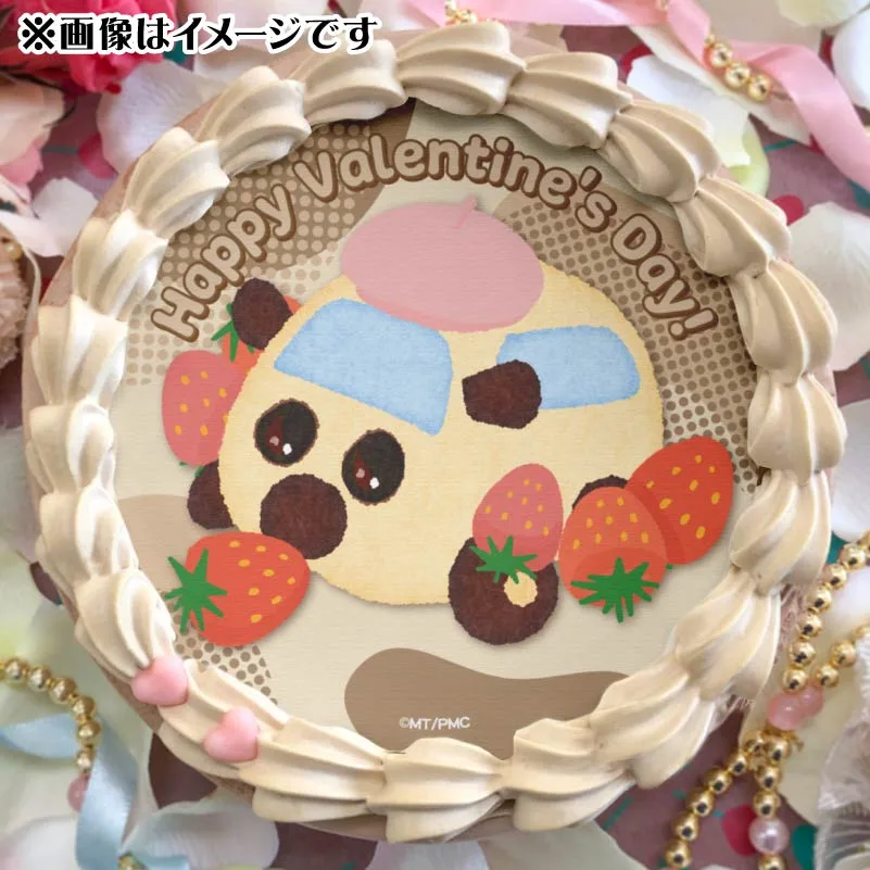 バレンタインプリケーキ2025（ポンタ）【特典缶バッジ付き】[PUI PUI モルカー]