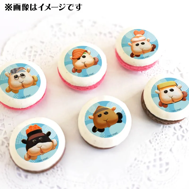 ホワイトデープリマカロン6個セット2025（集合B）【特典缶バッジ付き】[PUI PUI モルカー]