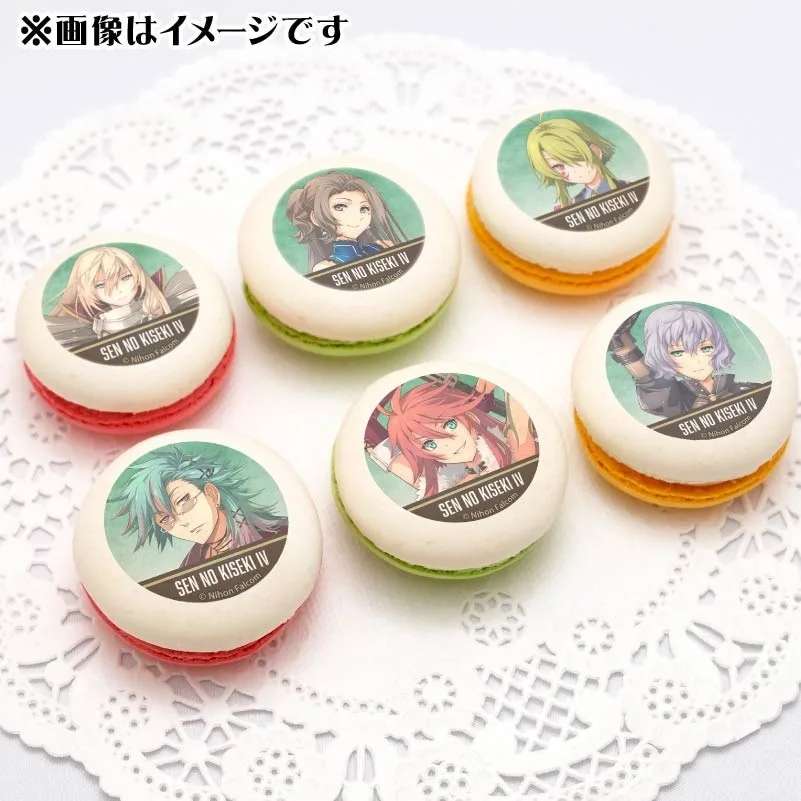 プリマカロン6個セット2025（閃の軌跡IV(アリアンロード&ヴィータ&カンパネルラ&マクバーン&シャーリィ&シャロン)）【特典缶バッジ付き】[英雄伝説「軌跡」シリーズ]