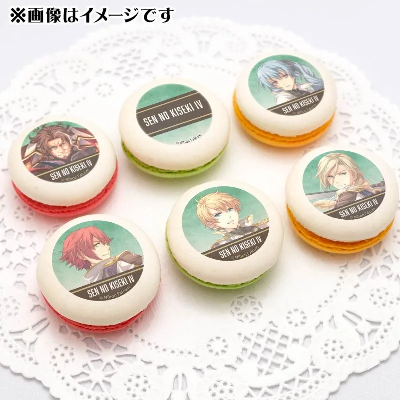 プリマカロン6個セット2025（閃の軌跡IV(オズボーン&クレア&レクター&セドリック&ルーファス)）【特典缶バッジ付き】[英雄伝説「軌跡」シリーズ]