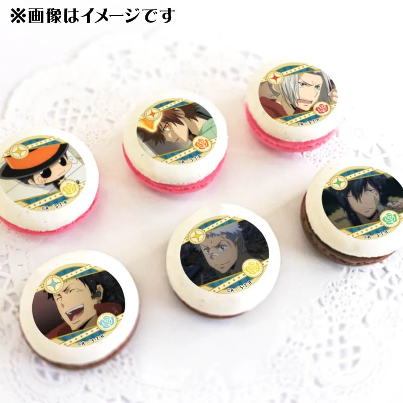 ホワイトデープリマカロン6個セット2025（リボーン＆沢田綱吉＆獄寺隼人＆山本武＆笹川了平＆ランボ（10年後））【特典缶バッジ付き】[家庭教師ヒットマンREBORN!]