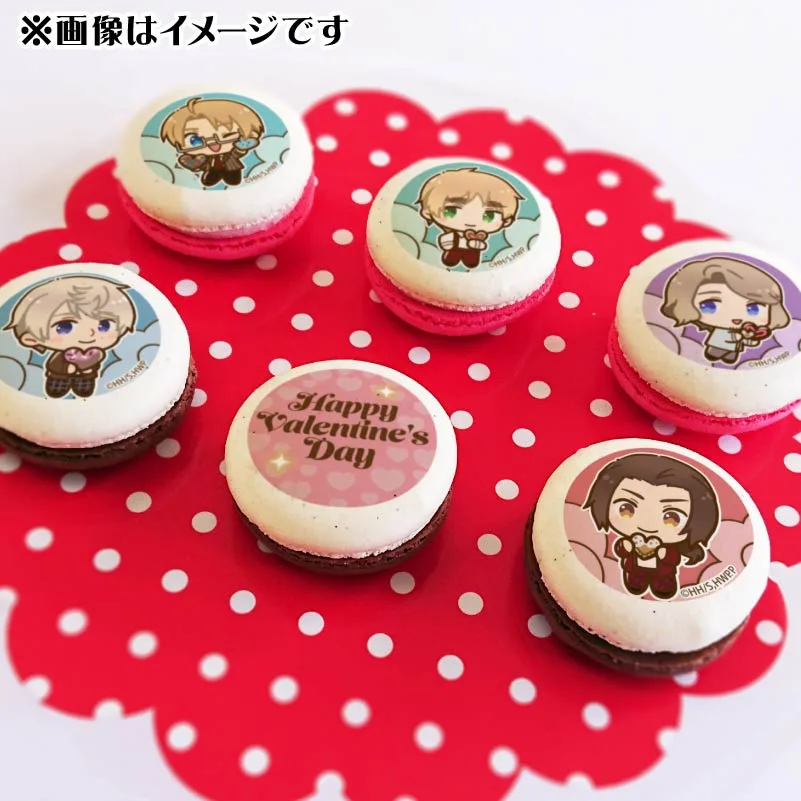 バレンタインプリマカロン6個セット2025（アメリカ&イギリス&フランス&ロシア&中国）【特典缶バッジ付き】[ヘタリアWorld★Stars]