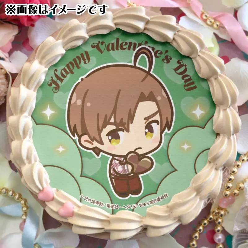 バレンタインプリケーキ2025（ロマーノ）【特典缶バッジ付き】[ヘタリアWorld★Stars]