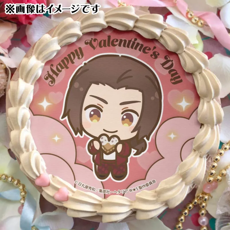 バレンタインプリケーキ2025（中国）【特典缶バッジ付き】[ヘタリアWorld★Stars]
