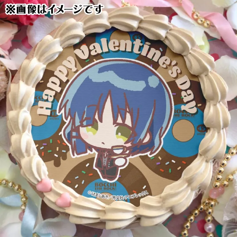バレンタインプリケーキ2025（山田リョウ(描きおこし)）【特典缶バッジ付き】アニメ「ぼっち・ざ・ろっく！」