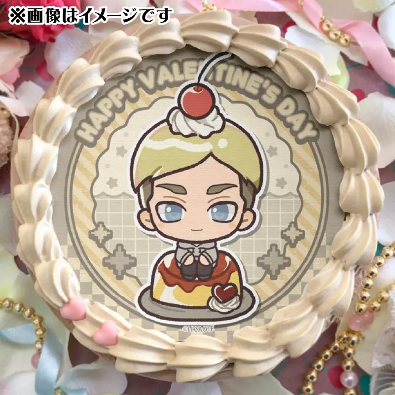 バレンタインプリケーキ2025（エルヴィン・スミス）【特典缶バッジ付き】[進撃の巨人]
