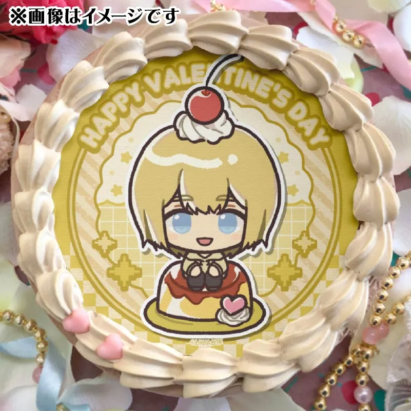 バレンタインプリケーキ2025（アルミン・アルレルト）【特典缶バッジ付き】[進撃の巨人]