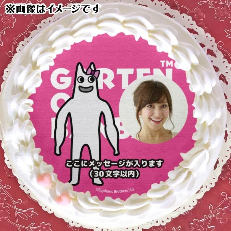 【写真メッセージ入り】プリケーキ（バンバリーナ）【特典缶バッジ付き】[ガーテンオブバンバン]