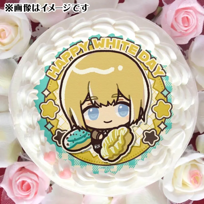 ホワイトデープリケーキ2025（アルミン・アルレルト）【特典缶バッジ付き】[進撃の巨人]