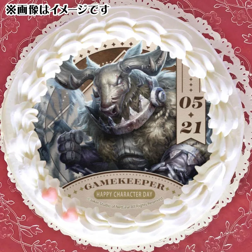 記念日プリケーキ2025（断罪狩人）【特典缶バッジ付き】[Identity V 第五人格]