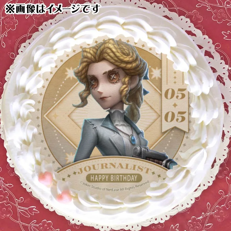 バースデープリケーキ2025（記者）【特典缶バッジ付き】[Identity V 第五人格]