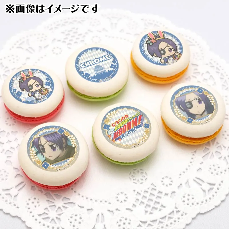 イースターデザインプリマカロン6個セット（クローム髑髏）【特典缶バッジ付き】[家庭教師ヒットマンREBORN!]
