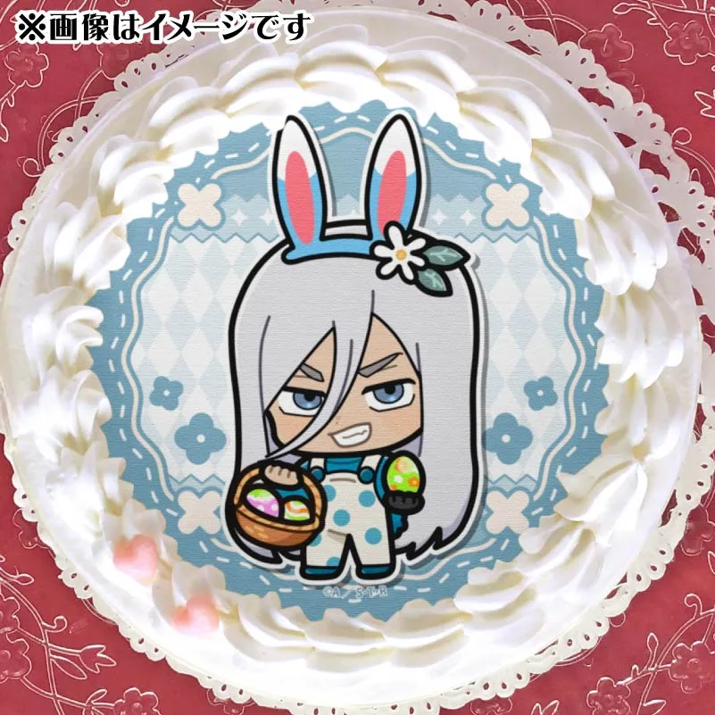 イースターデザインプリケーキ（スペルビ・スクアーロ（かきおこし））【特典缶バッジ付き】[家庭教師ヒットマンREBORN!]