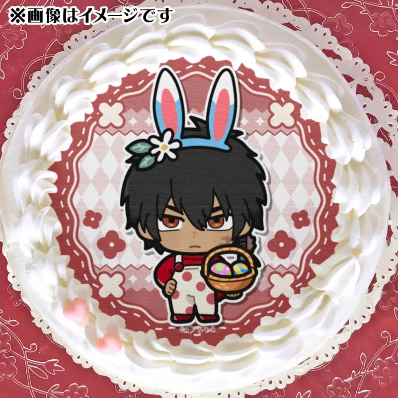 イースターデザインプリケーキ（XANXUS（かきおこし））【特典缶バッジ付き】[家庭教師ヒットマンREBORN!]