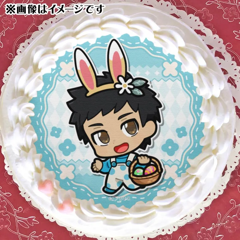 イースターデザインプリケーキ（山本武（かきおこし））【特典缶バッジ付き】[家庭教師ヒットマンREBORN!]