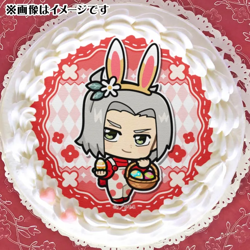 イースターデザインプリケーキ（獄寺隼人（かきおこし））【特典缶バッジ付き】[家庭教師ヒットマンREBORN!]