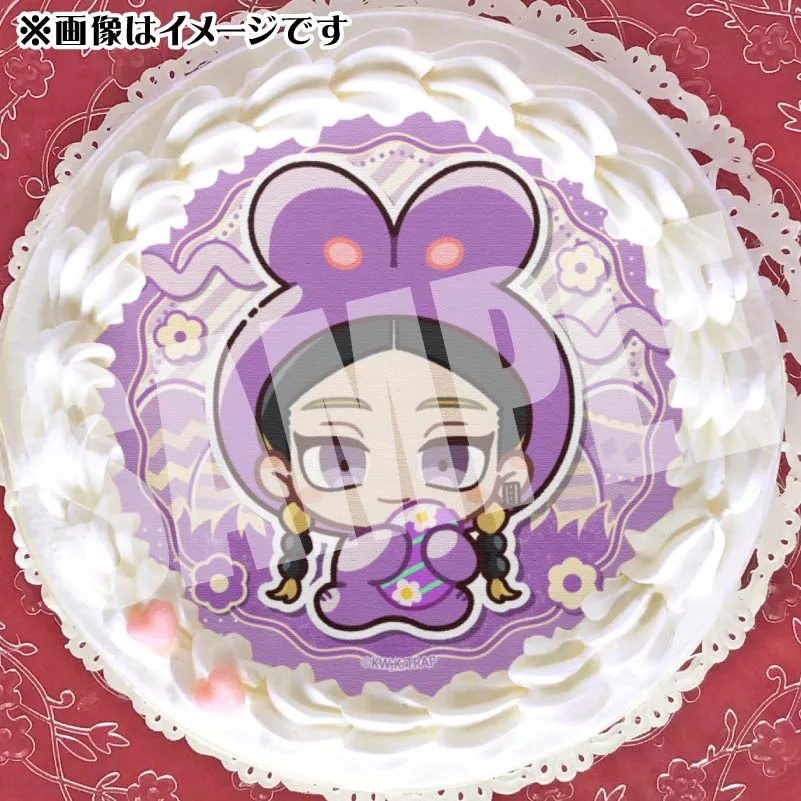 イースターデザインプリケーキ（灰谷 蘭(ミニキャラ)）【特典缶バッジ付き】[東京リベンジャーズ]