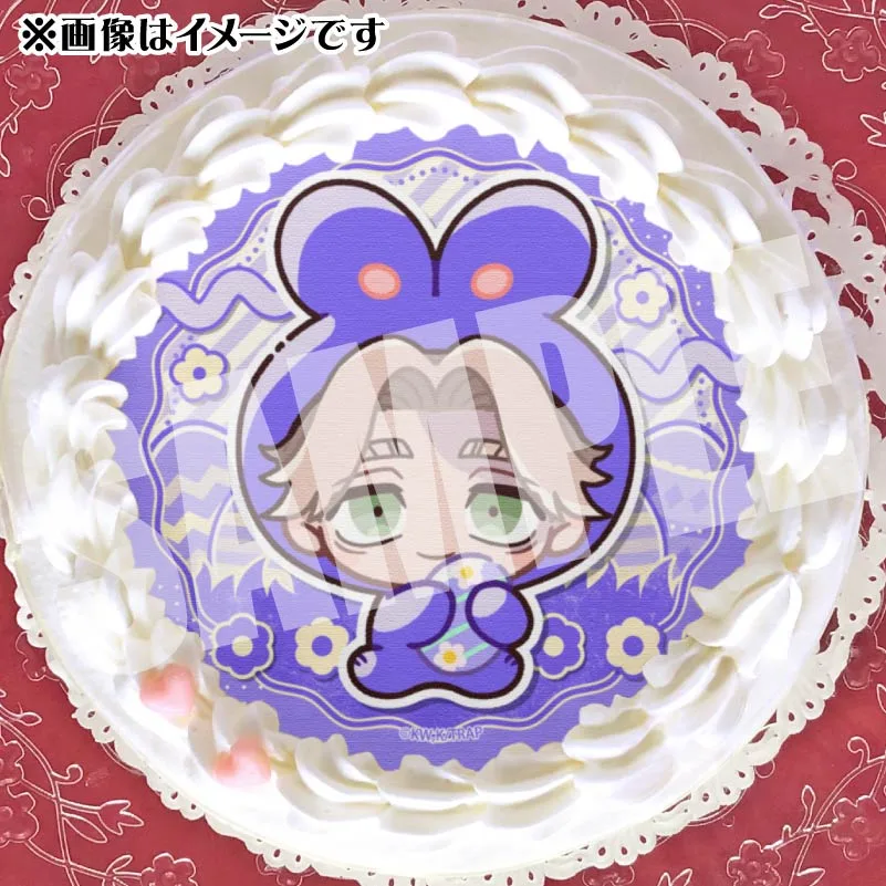 イースターデザインプリケーキ（乾 青宗(ミニキャラ)）【特典缶バッジ付き】[東京リベンジャーズ]