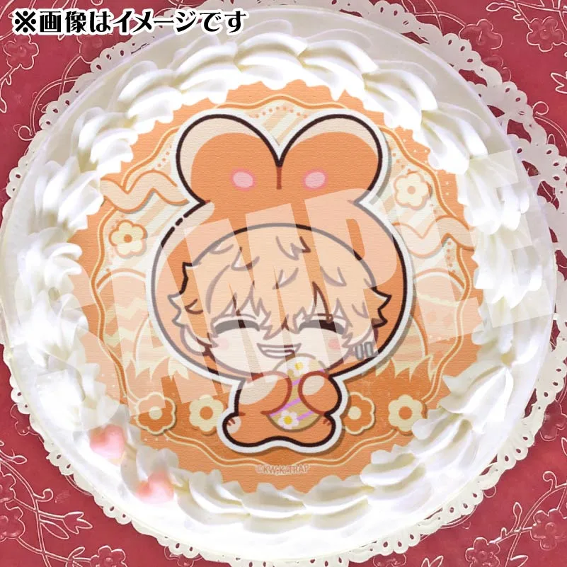 イースターデザインプリケーキ（河田ナホヤ(ミニキャラ)）【特典缶バッジ付き】[東京リベンジャーズ]