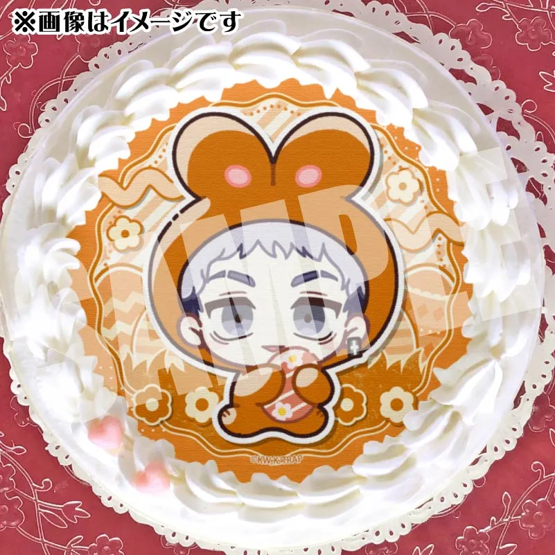 イースターデザインプリケーキ（三ツ谷 隆(ミニキャラ)）【特典缶バッジ付き】[東京リベンジャーズ]