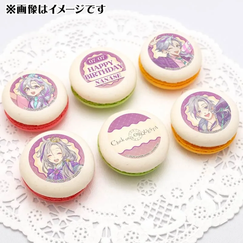 バースデープリマカロン6個セット2025（天馬七星）【特典缶バッジ付き】[Clock over ORQUESTA]