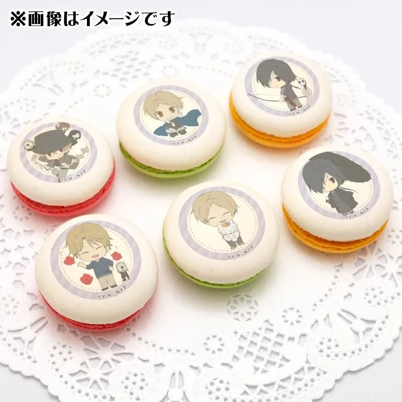 プリマカロン6個セット2025（夏目貴志＆名取周一＆的場静司）【特典缶バッジ付き】[夏目友人帳]
