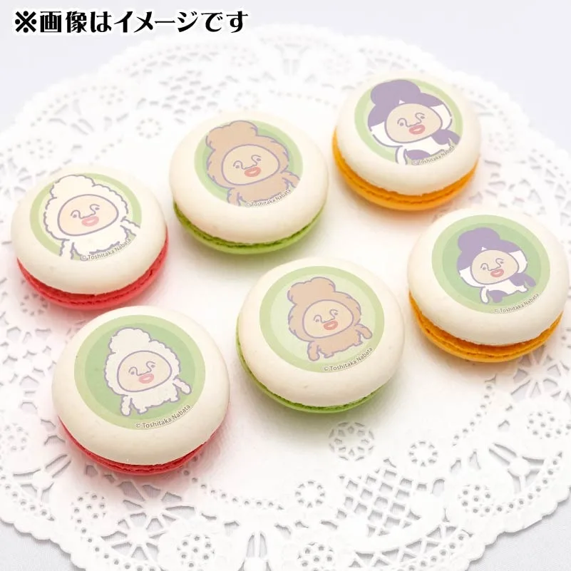 プリマカロン6個セット（カクレケダマ　ファンシー）【特典缶バッジ付き】[こびとづかん]